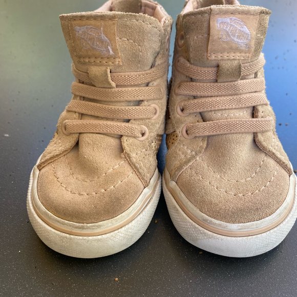 Toddler Sk8-Hi Zip Shoe - pink - Picture 2 of 5